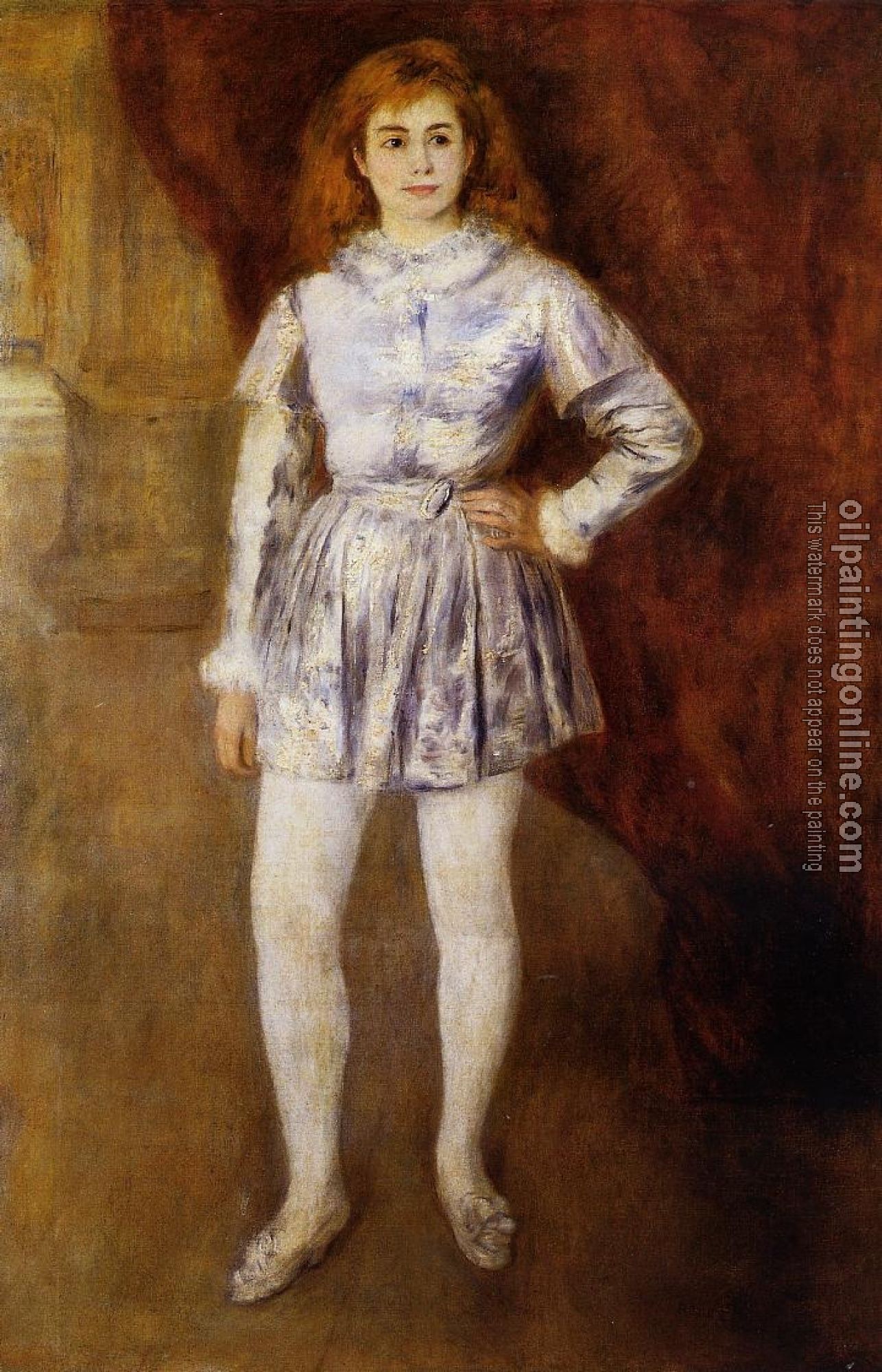 Renoir, Pierre Auguste - Madame Heriot En Travesti